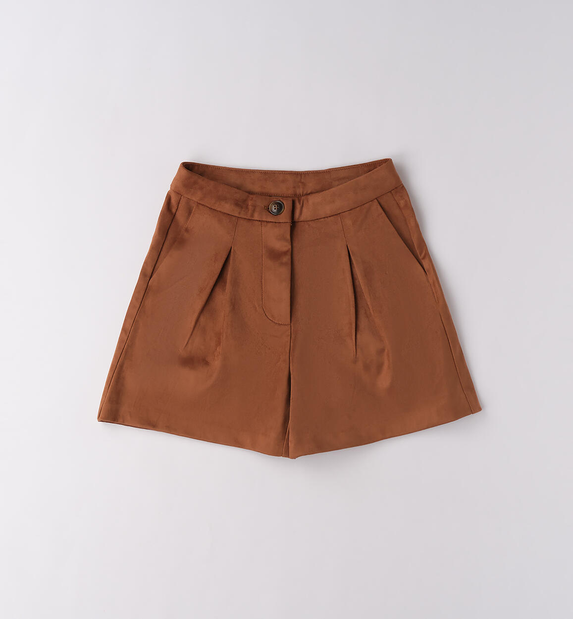 Shorts da ragazza Sarabanda MARRONE-1217 - 2570F55100
