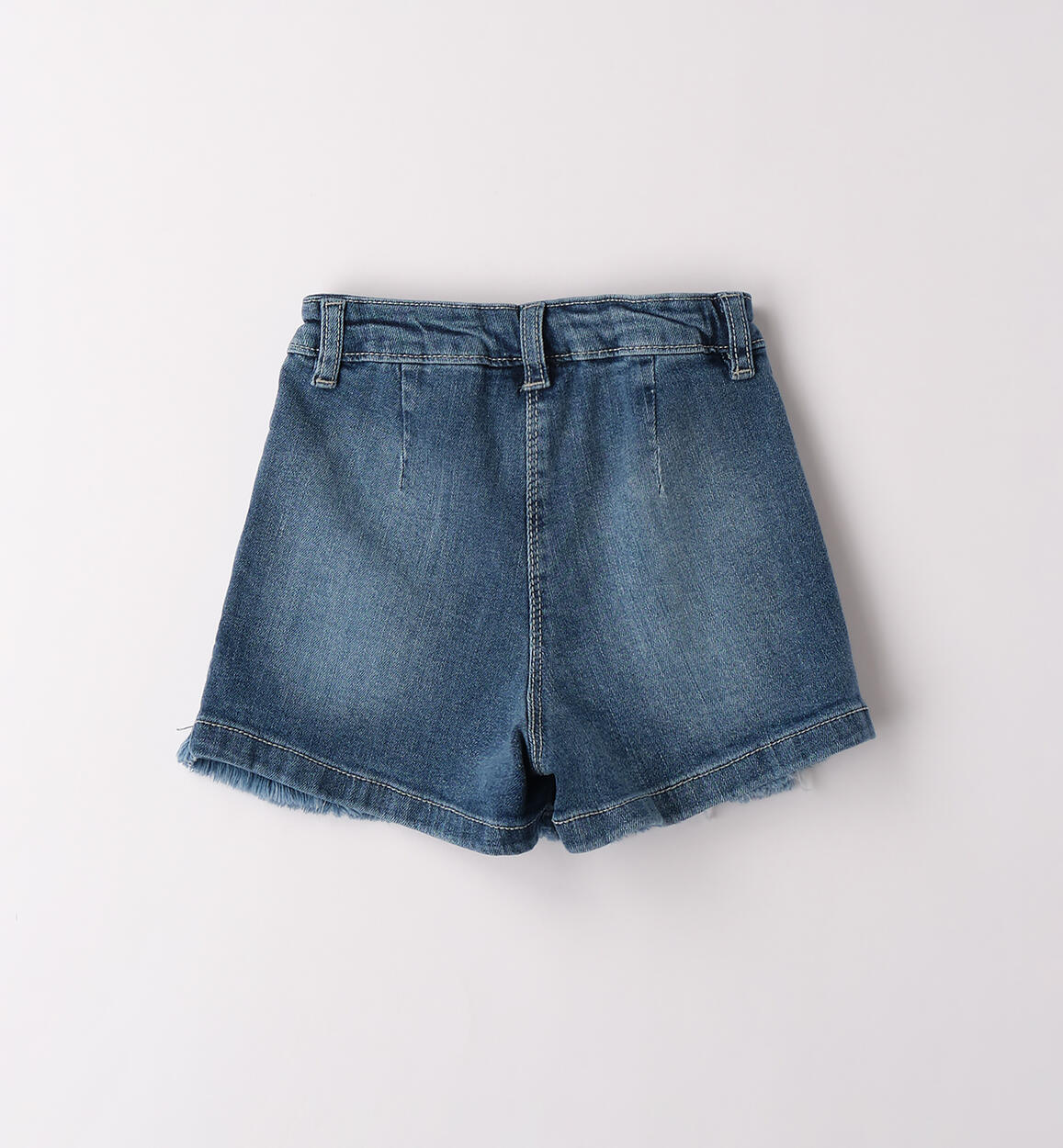 Shorts jeans bambina STONE WASHED CHIARO-7400 - 1594F36000