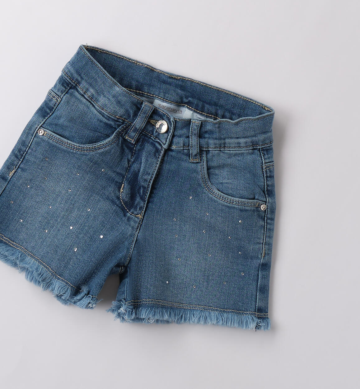 Shorts jeans bambina STONE WASHED CHIARO-7400 - 1590B22000