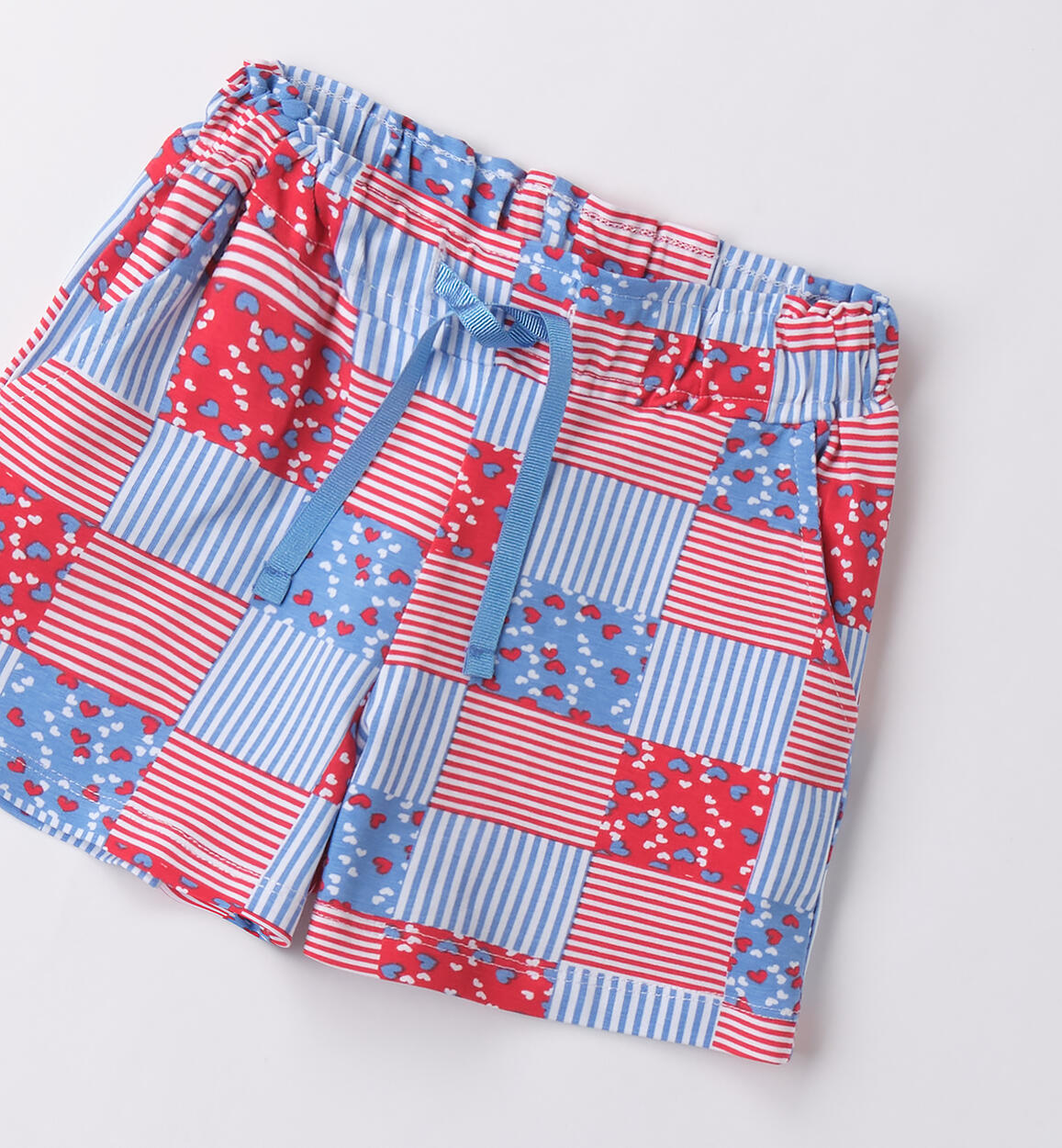 Shorts per bambina ROSSO-AZZURRO-6BQB - 1594B546G0