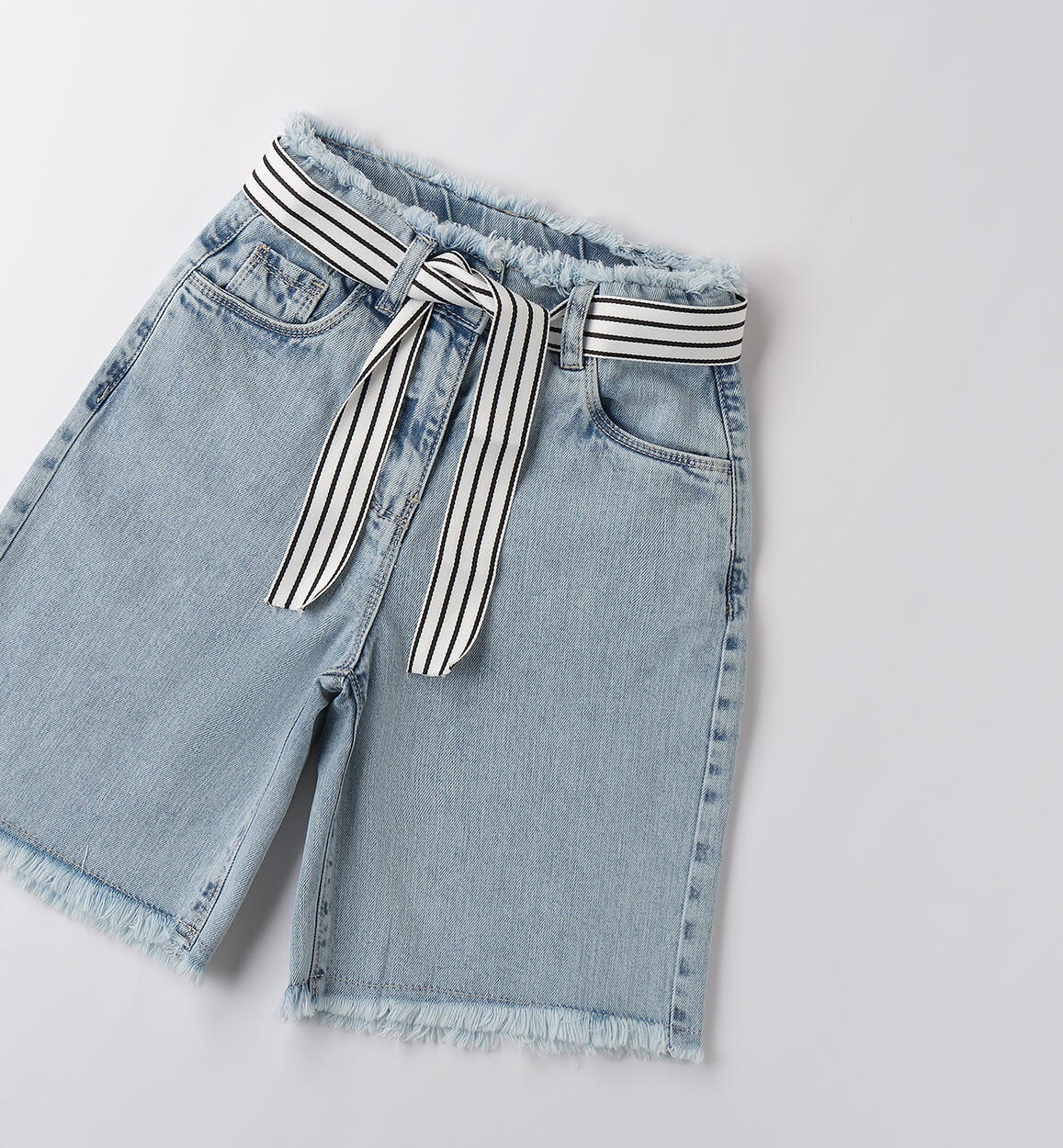 Shorts per ragazza DENIM MARBLE EFFECT-7001 - 2574B85400