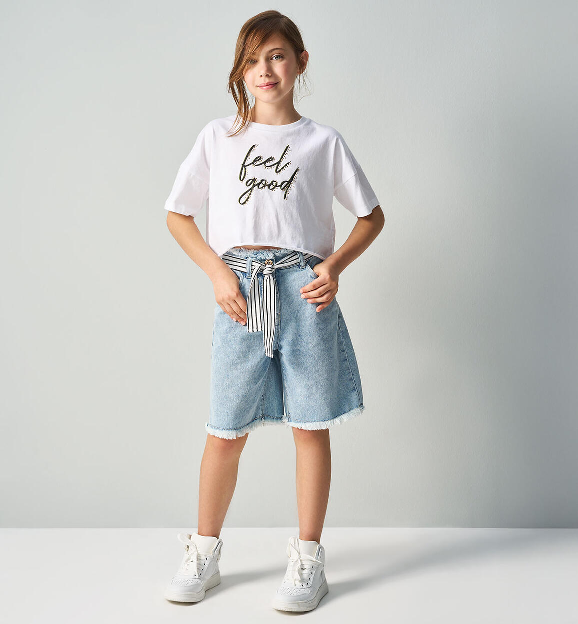 Shorts per ragazza BLU iDO