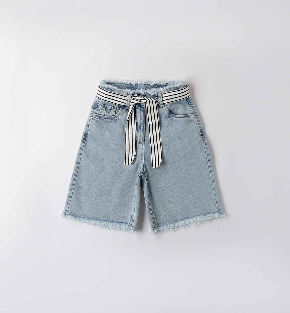 Shorts per ragazza DENIM MARBLE EFFECT-7001 - 2574B85400
