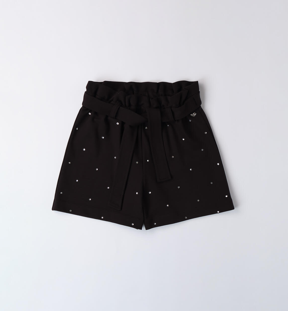 Shorts per ragazza NERO Sarabanda