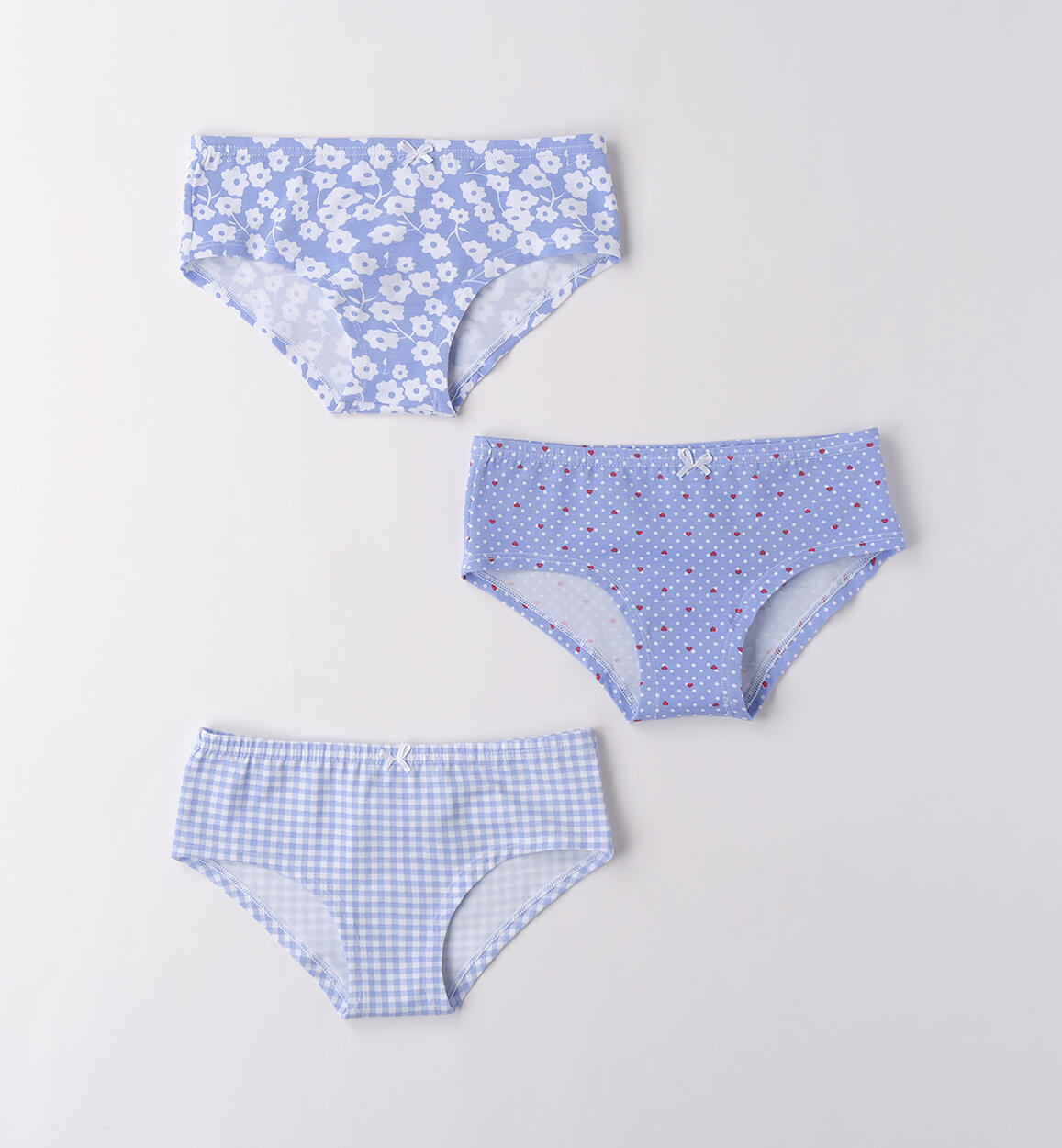 Slip da bambina BIANCO-AZZURRO-6BLW - 2164B99700