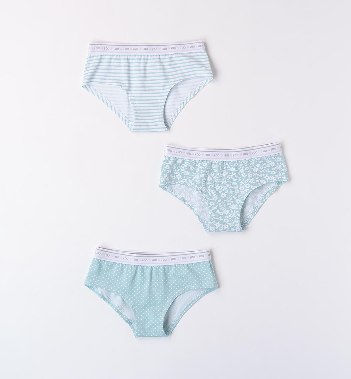 Slip per ragazza VERDE iDO