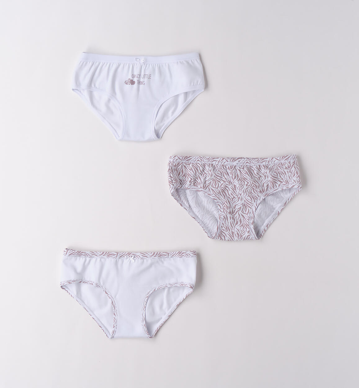 Slip per ragazza BIANCO iDO
