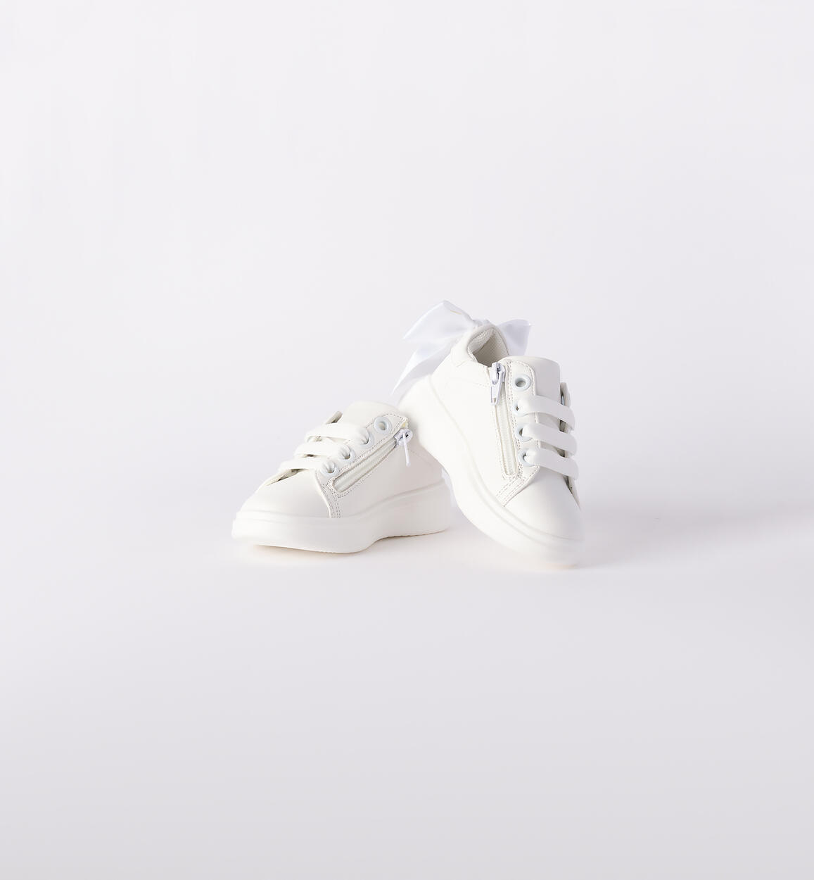 Sneaker bianca da ragazza BIANCO iDO