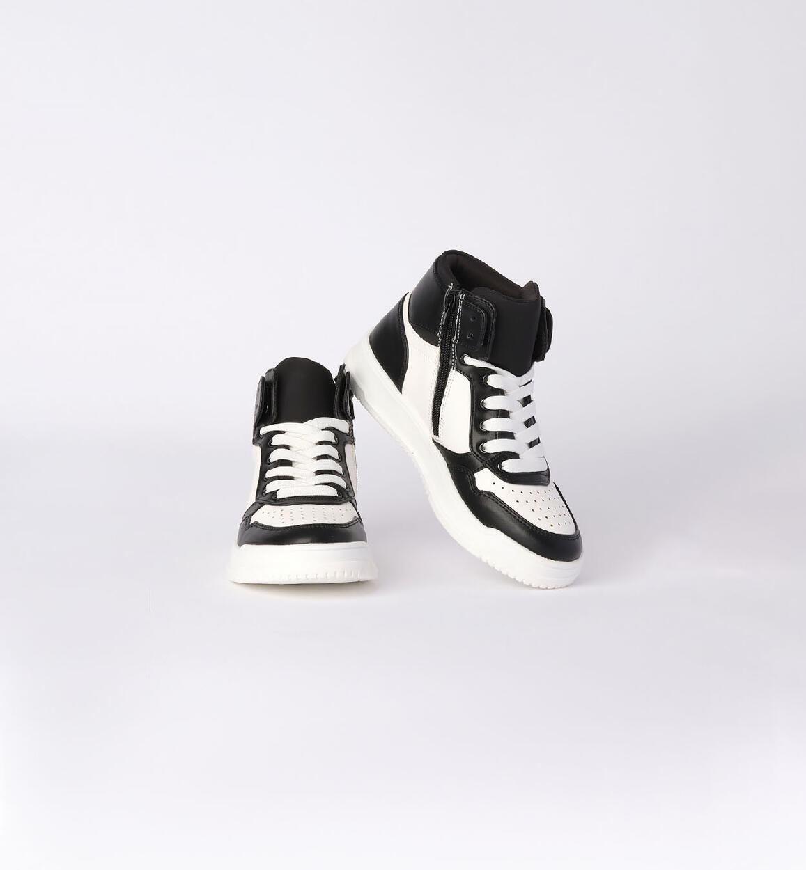 Sneakers basket bicolor per ragazzo BIANCO iDO