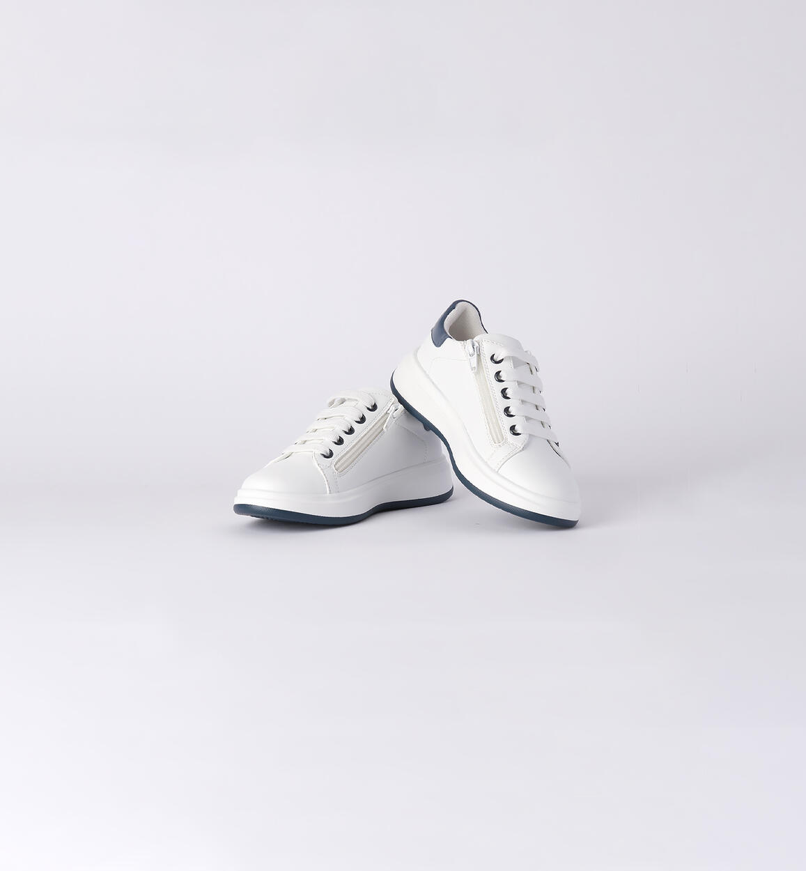 Sneakers tennis bambino BIANCO iDO