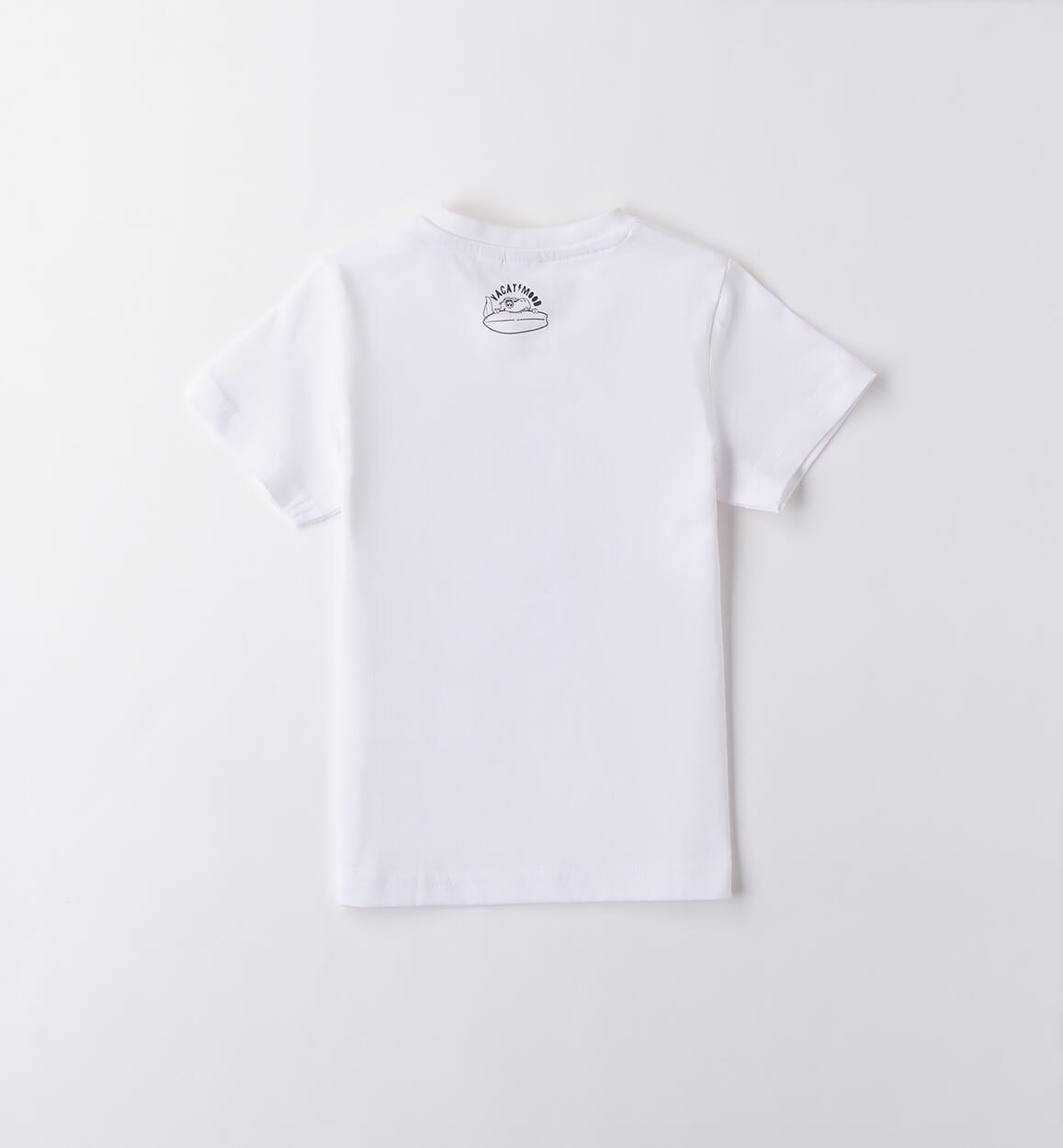 T-shir per bambino in cotone BIANCO-0113 - 1214B46300