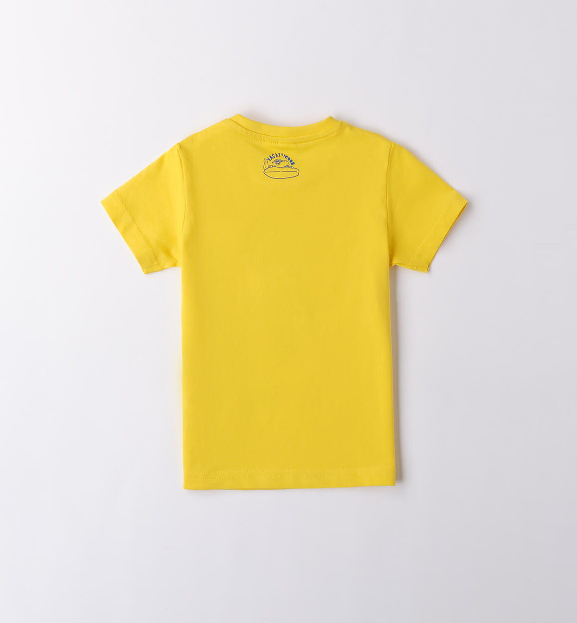 T-shir per bambino in cotone GIALLO-1433 - 1214B46300