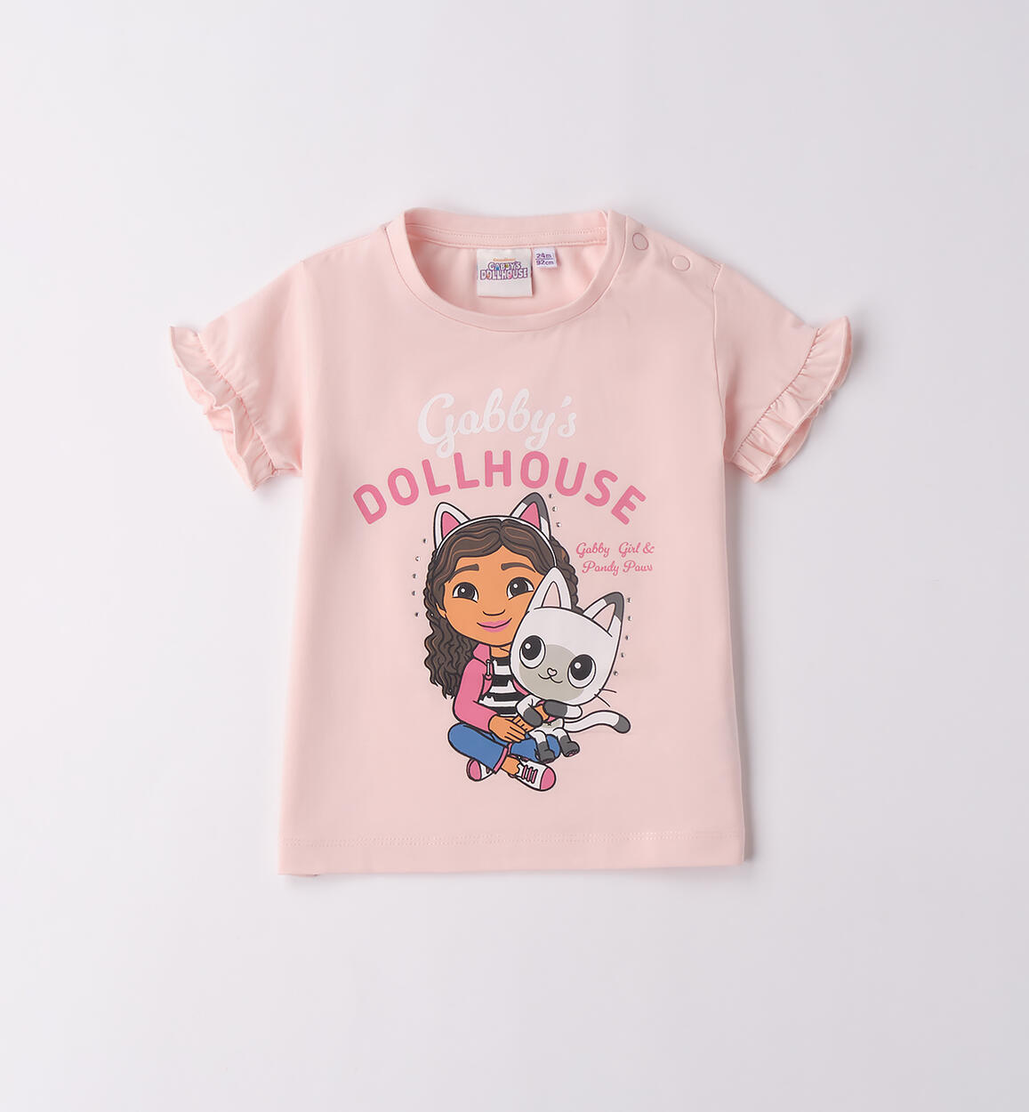 T-shirt bambina Gabby's Dollhouse ROSA SPECIAL PROJECT