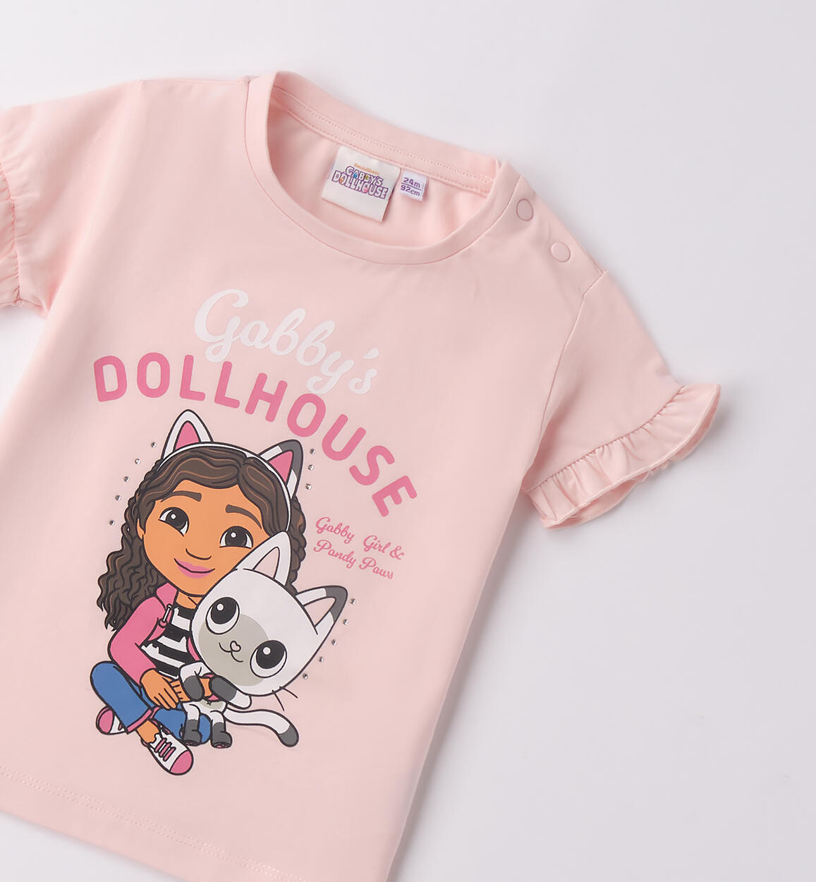 T-shirt bambina Gabby's Dollhouse PINK-2722 - 149HF31100