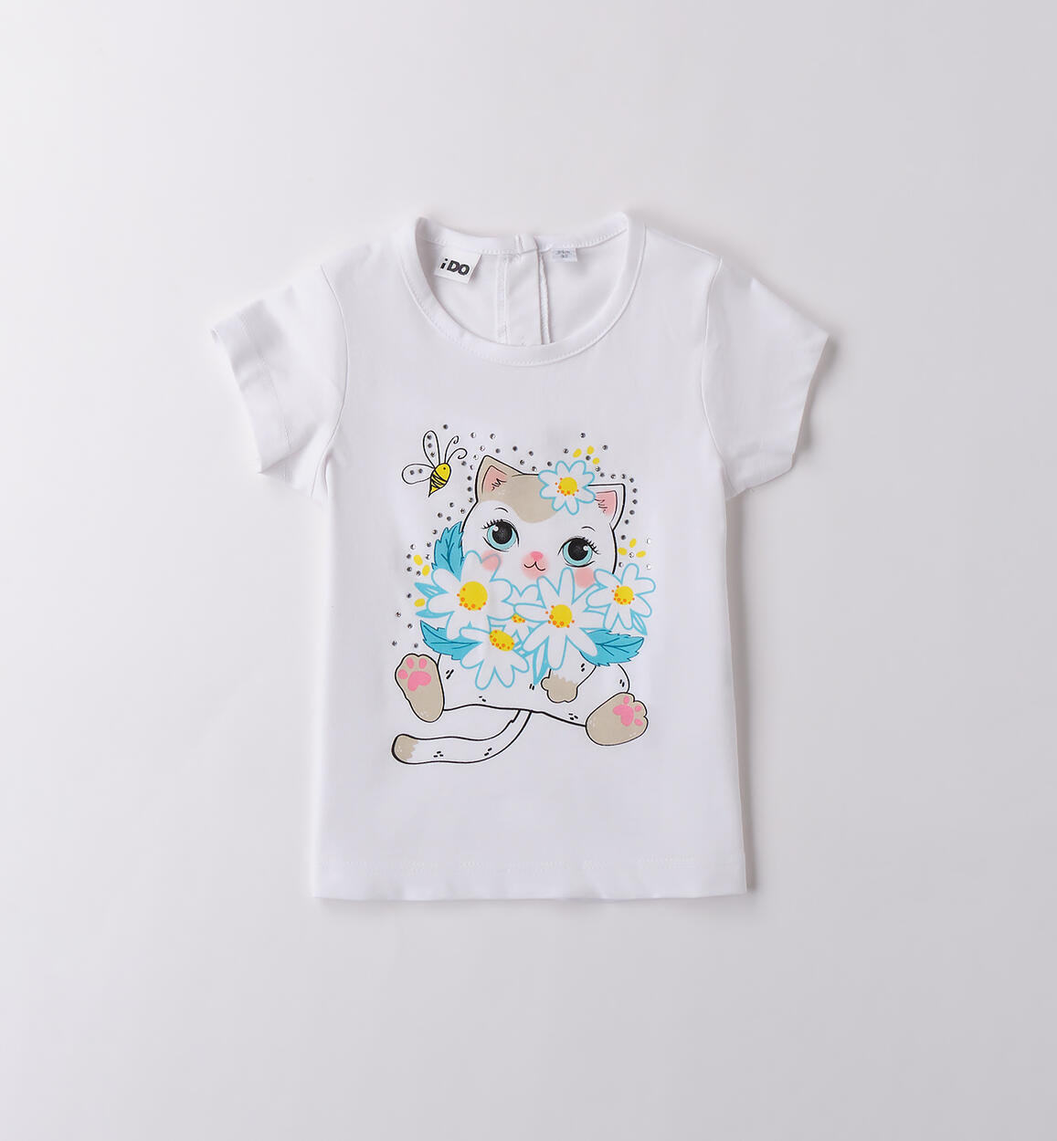T-Shirt bambina iDO BIANCO iDO