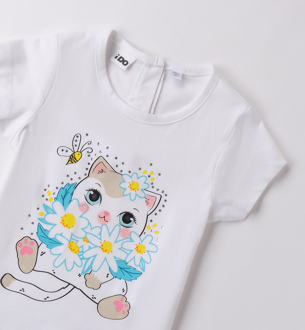 T-Shirt bambina iDO BIANCO-0113 - 1494B545G1