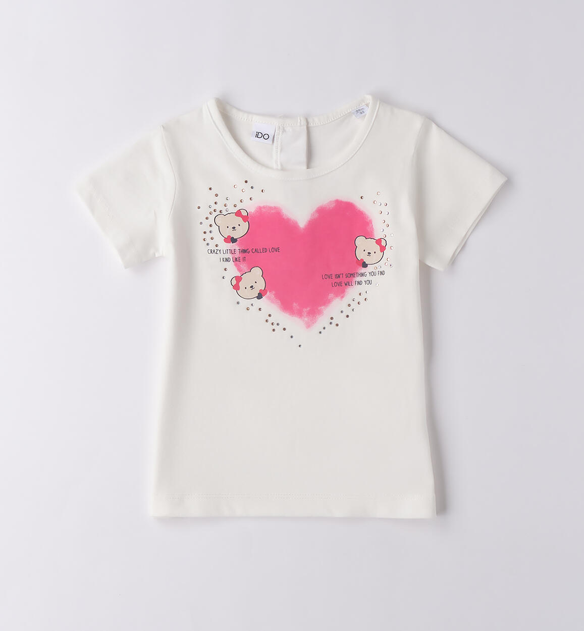 T-shirt bambina iDO PANNA iDO