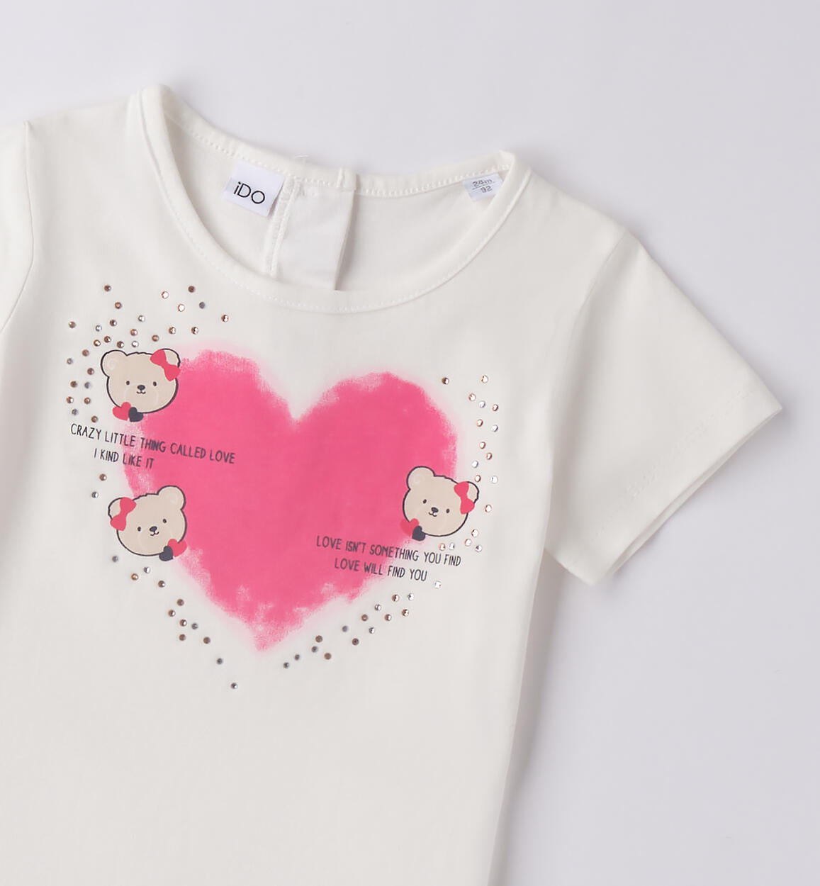 T-shirt bambina iDO PANNA-0112 - 1494F29300