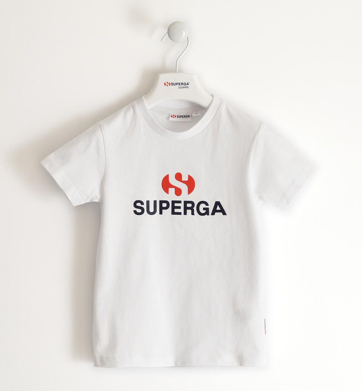 T-shirt bambini Superga BIANCO SUPERGA