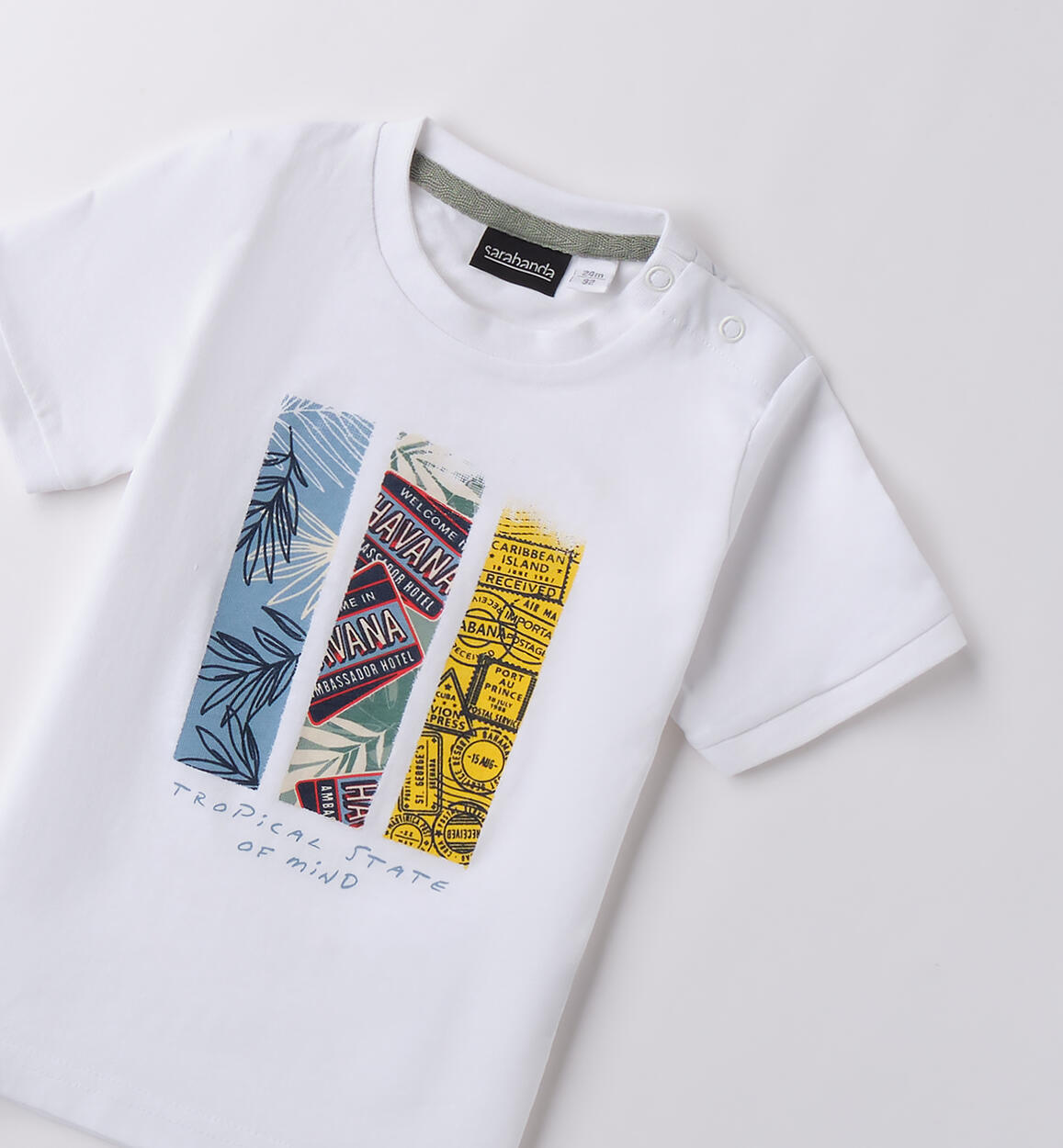 T-shirt bambino BIANCO-0113 - 1210B14100