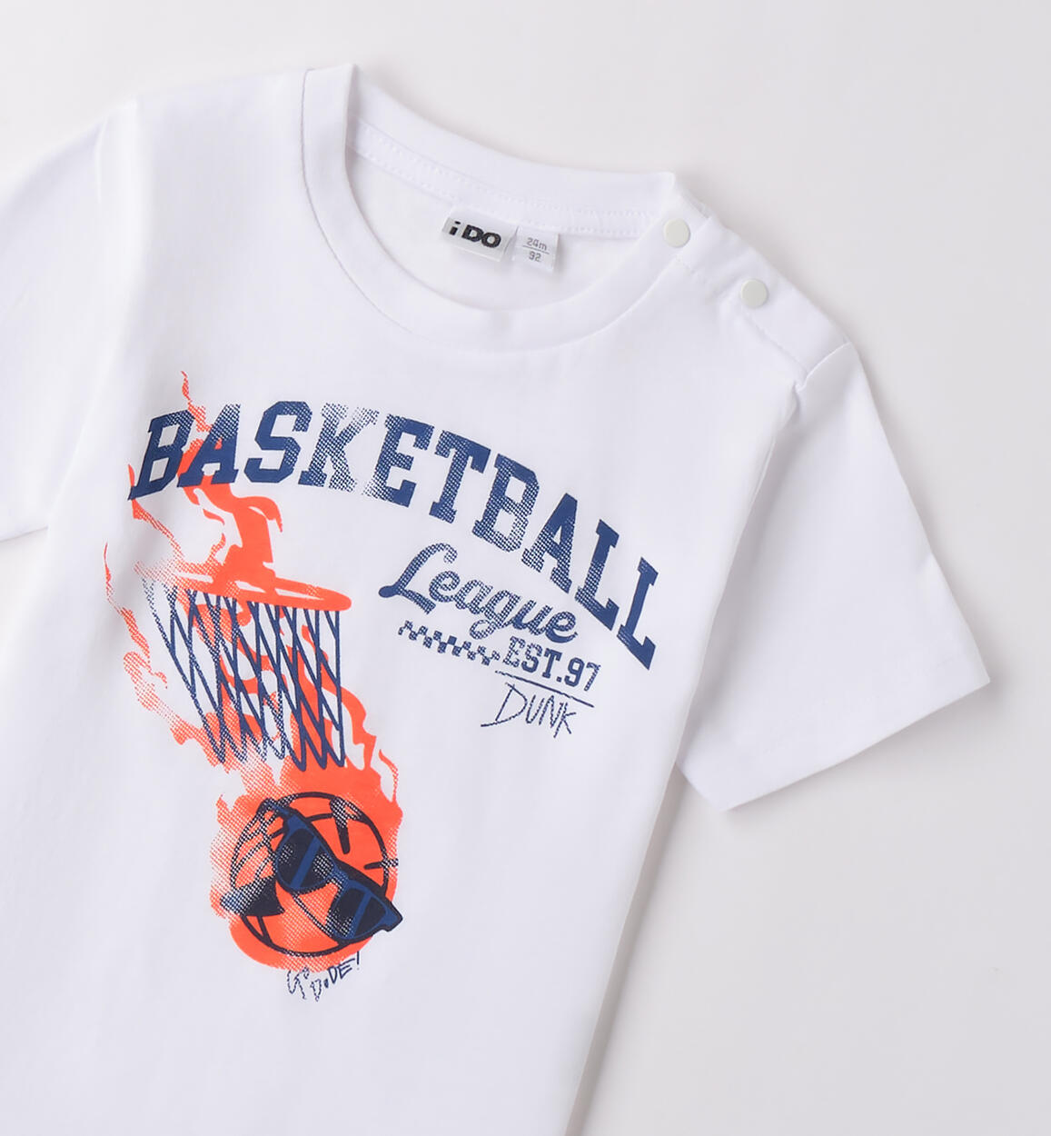 T-Shirt bambino iDO BIANCO-0113 - 1214B466G1