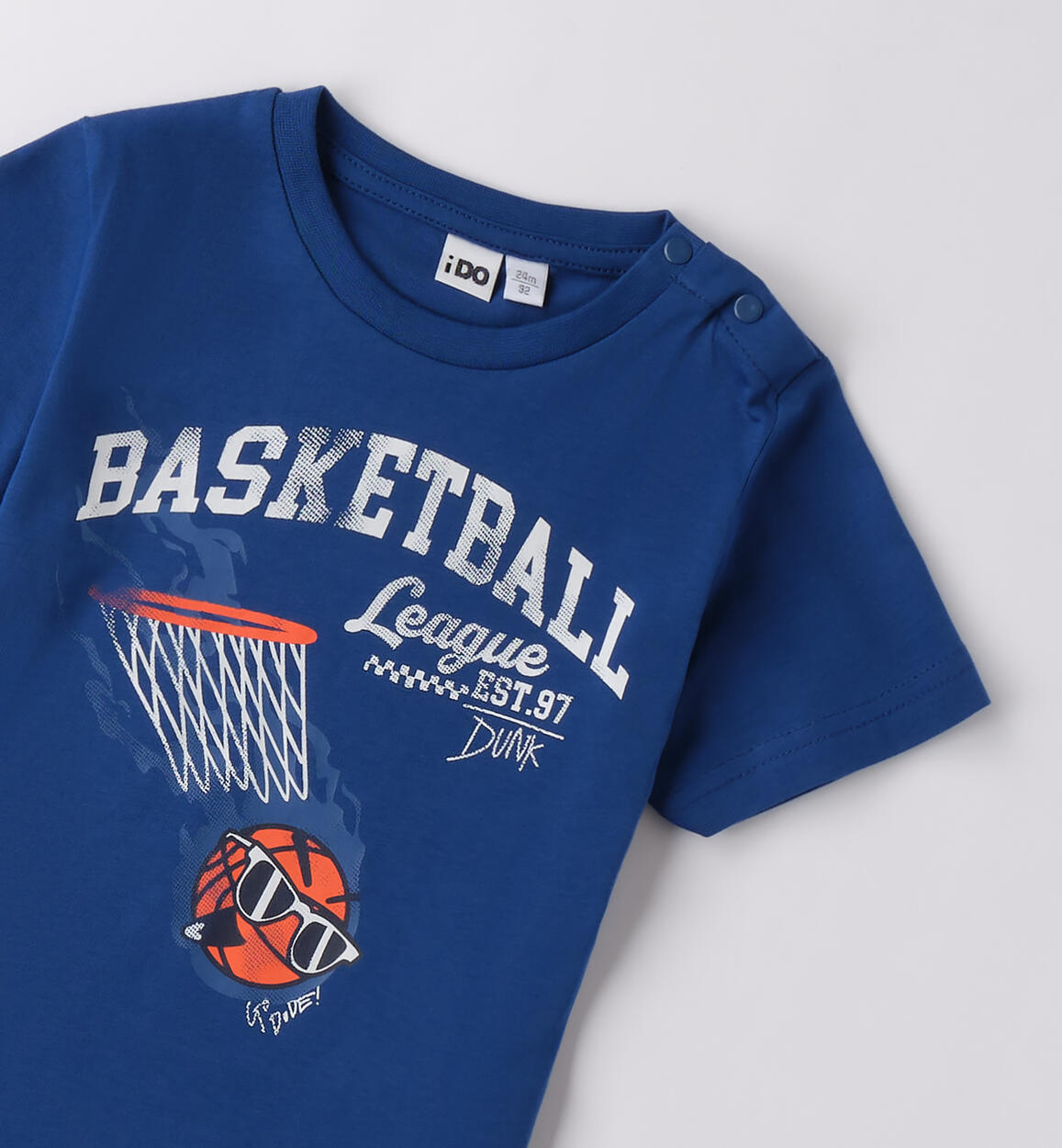 T-Shirt bambino iDO BLU-3766 - 1214B466G1