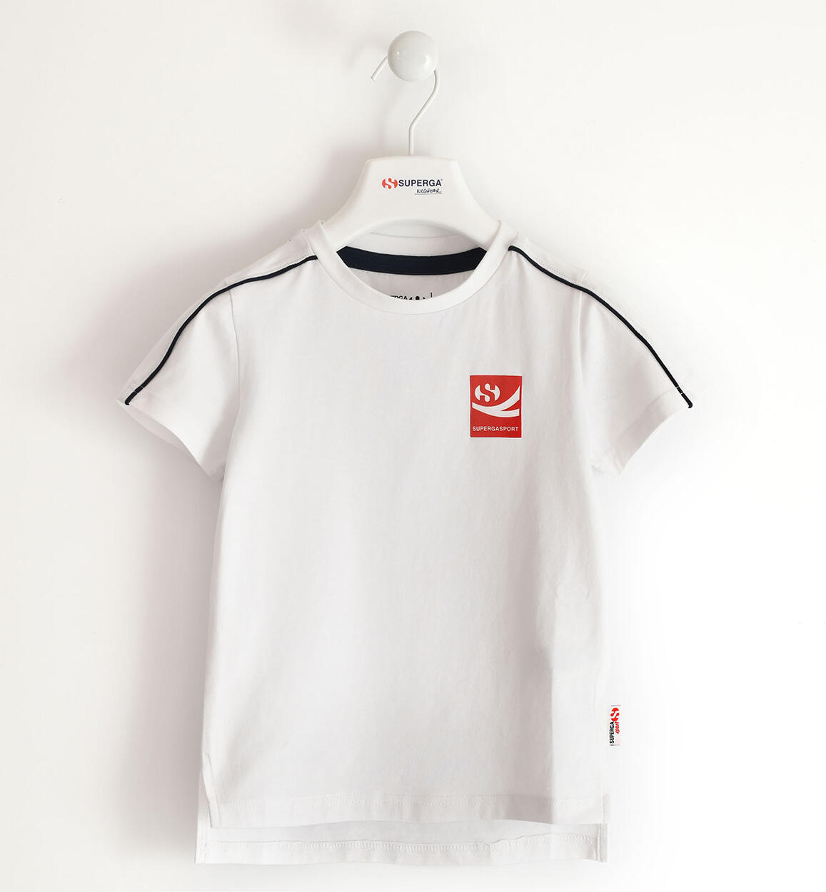 T-shirt bambino Superga BIANCO SUPERGA