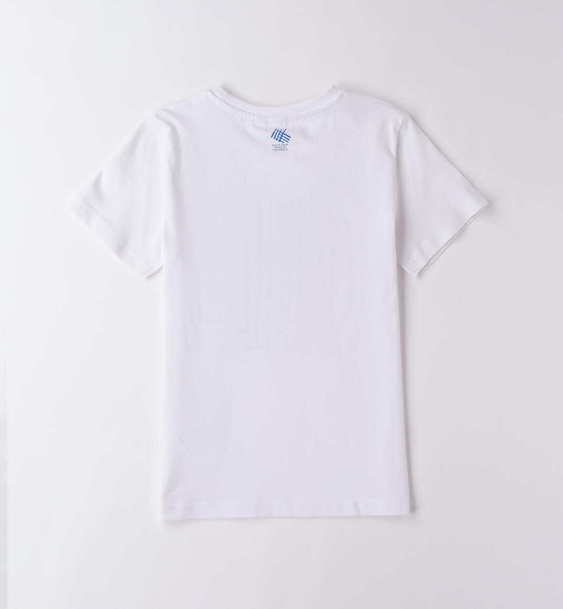 T-shirt bianca da ragazzo BIANCO-0113 - 2434B61400