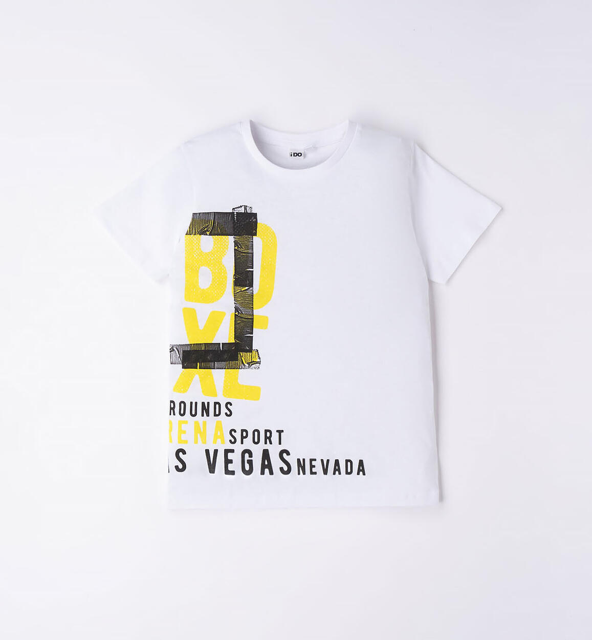 T-shirt bianca ragazzo BIANCO-0113