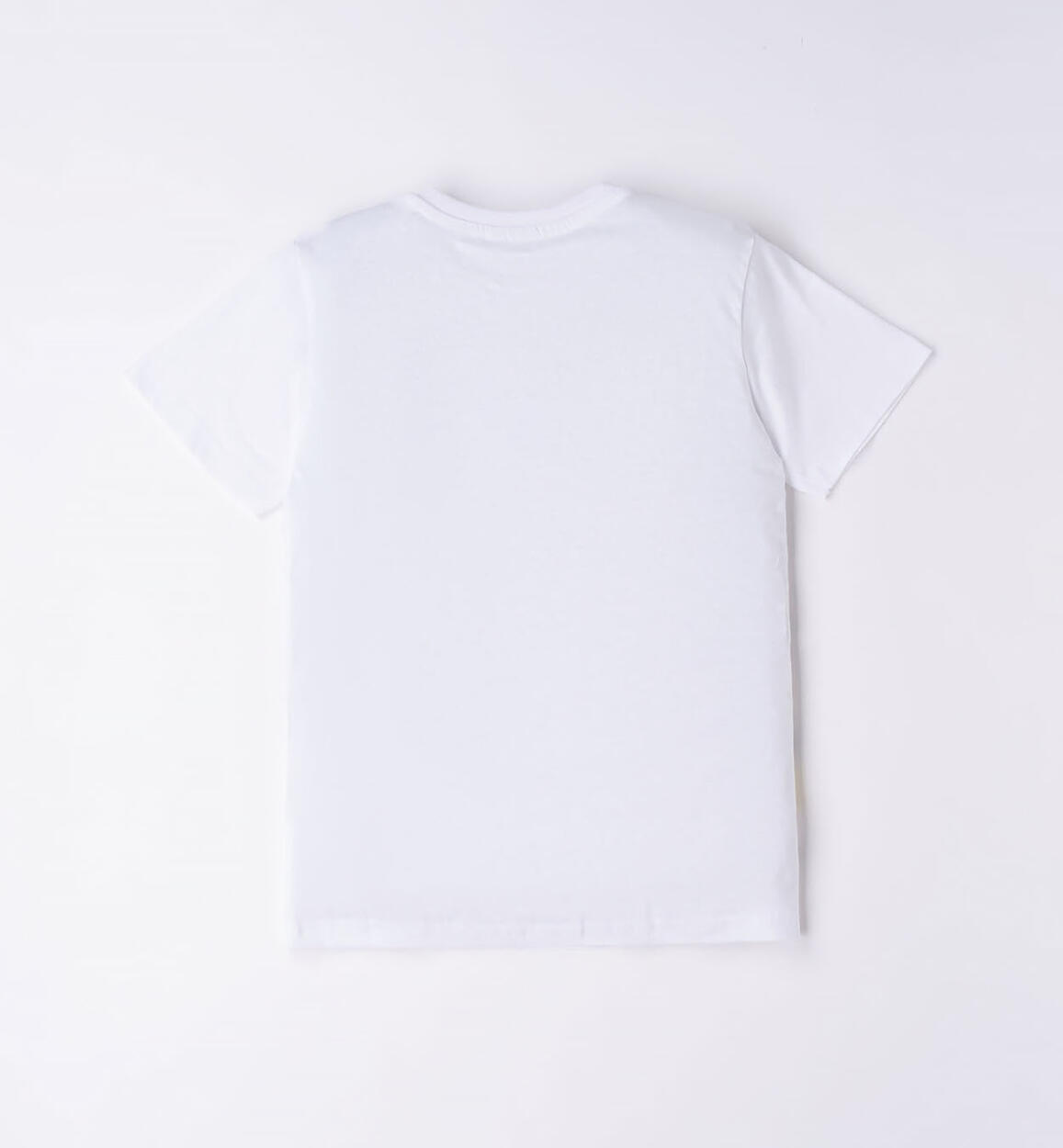 T-shirt bianca ragazzo BIANCO-0113
