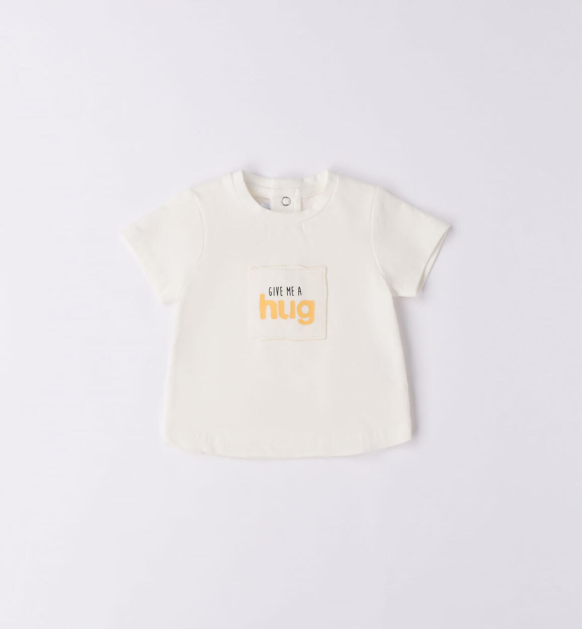 T-shirt bimbo applicazione PANNA Minibanda