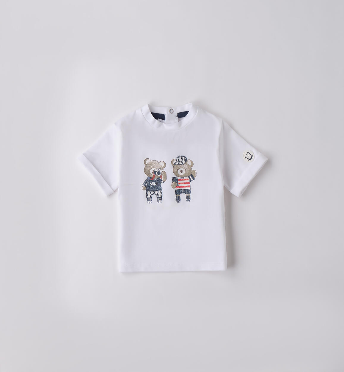 T-Shirt bimbo Minibanda BIANCO Minibanda