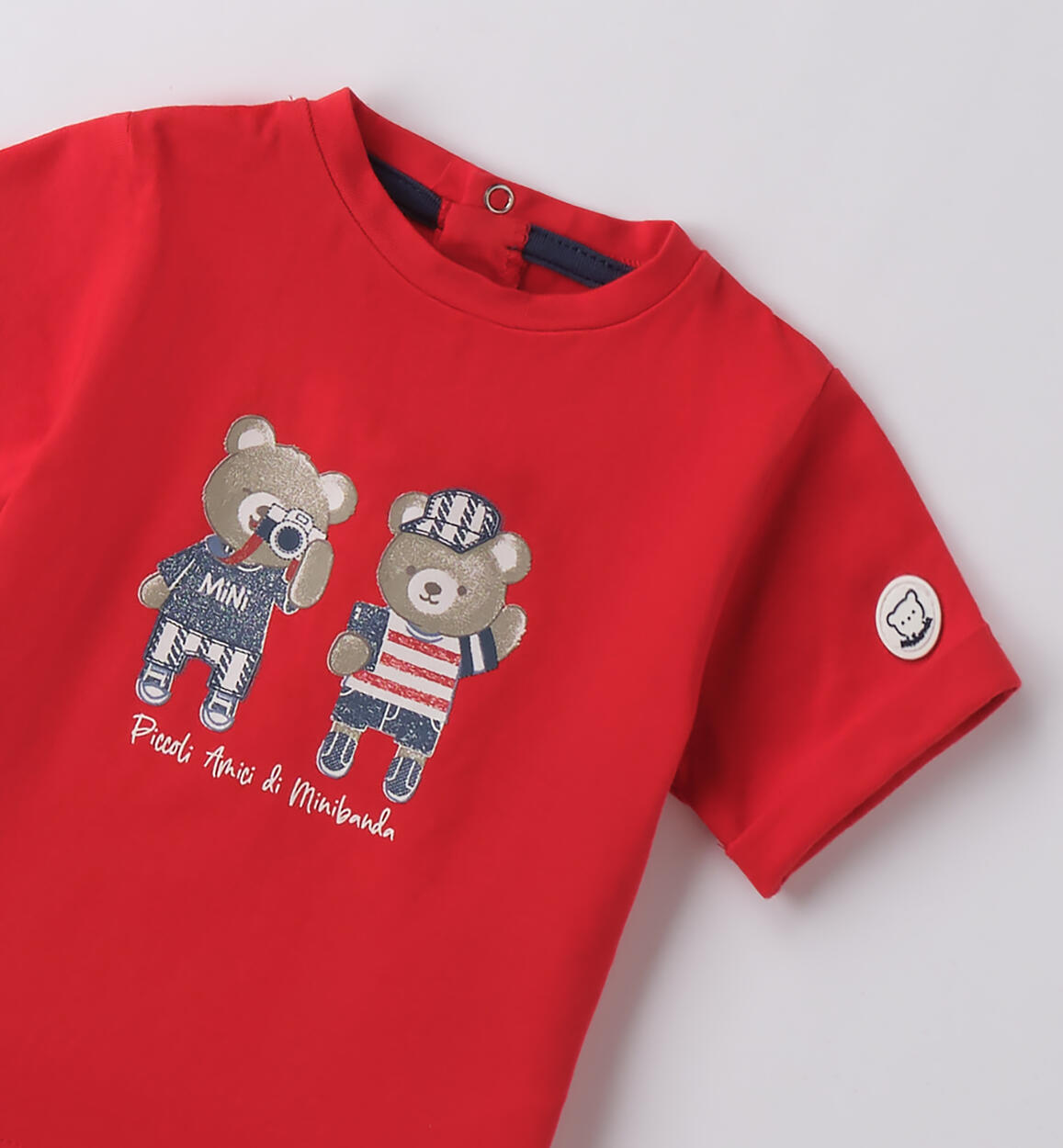 T-Shirt bimbo Minibanda ROSSO-2251 - 0213B61300