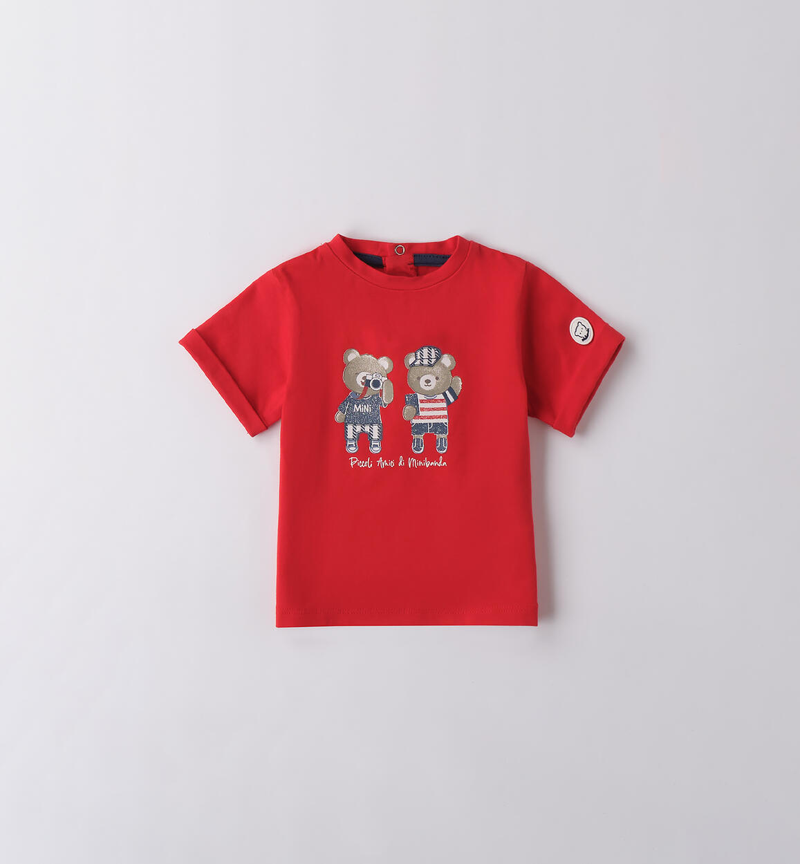 T-Shirt bimbo Minibanda ROSSO-2251 - 0213B61300