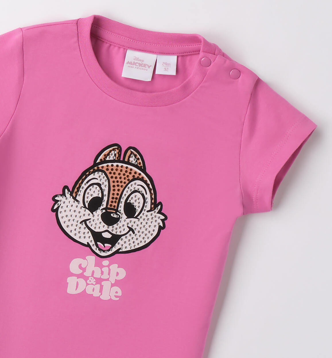 T-shirt Cip e Ciop per bambina ROSA-2451 - 149HB32200