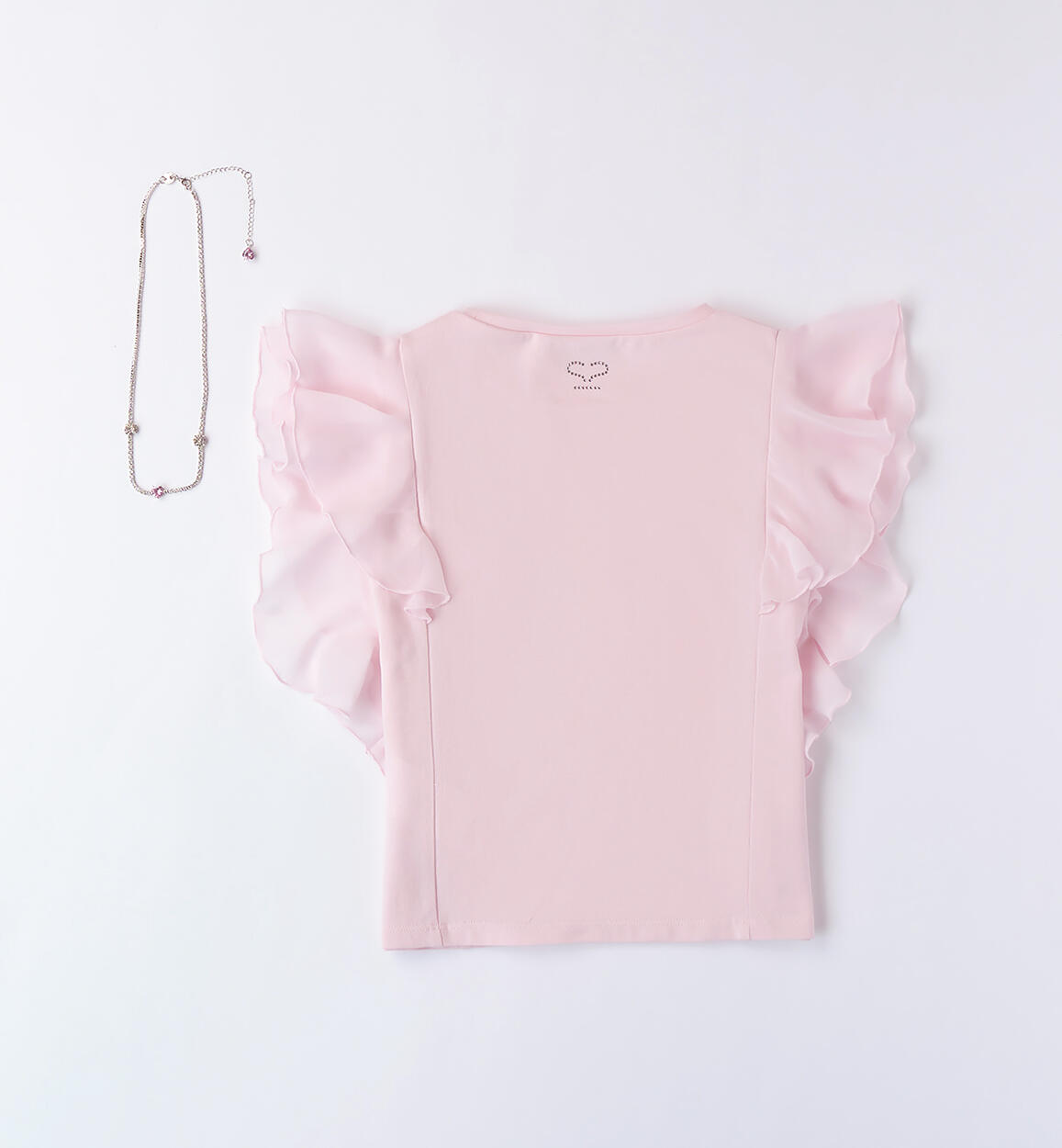 T-shirt con collana PINK-2714 - 2470B448K1