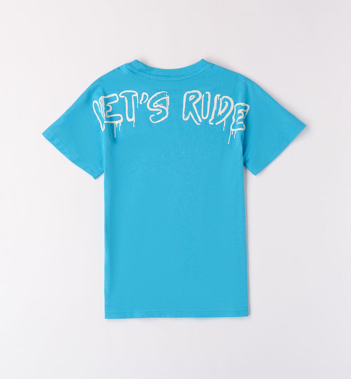 T-shirt con stampa Ducati per ragazzo TURCHESE-4023 - 243G863500