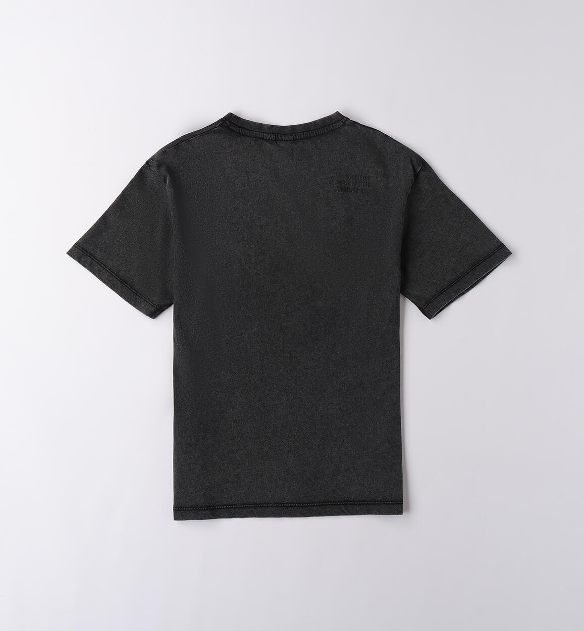 T-Shirt cotone ragazzo NERO-0658 - 2434B62600