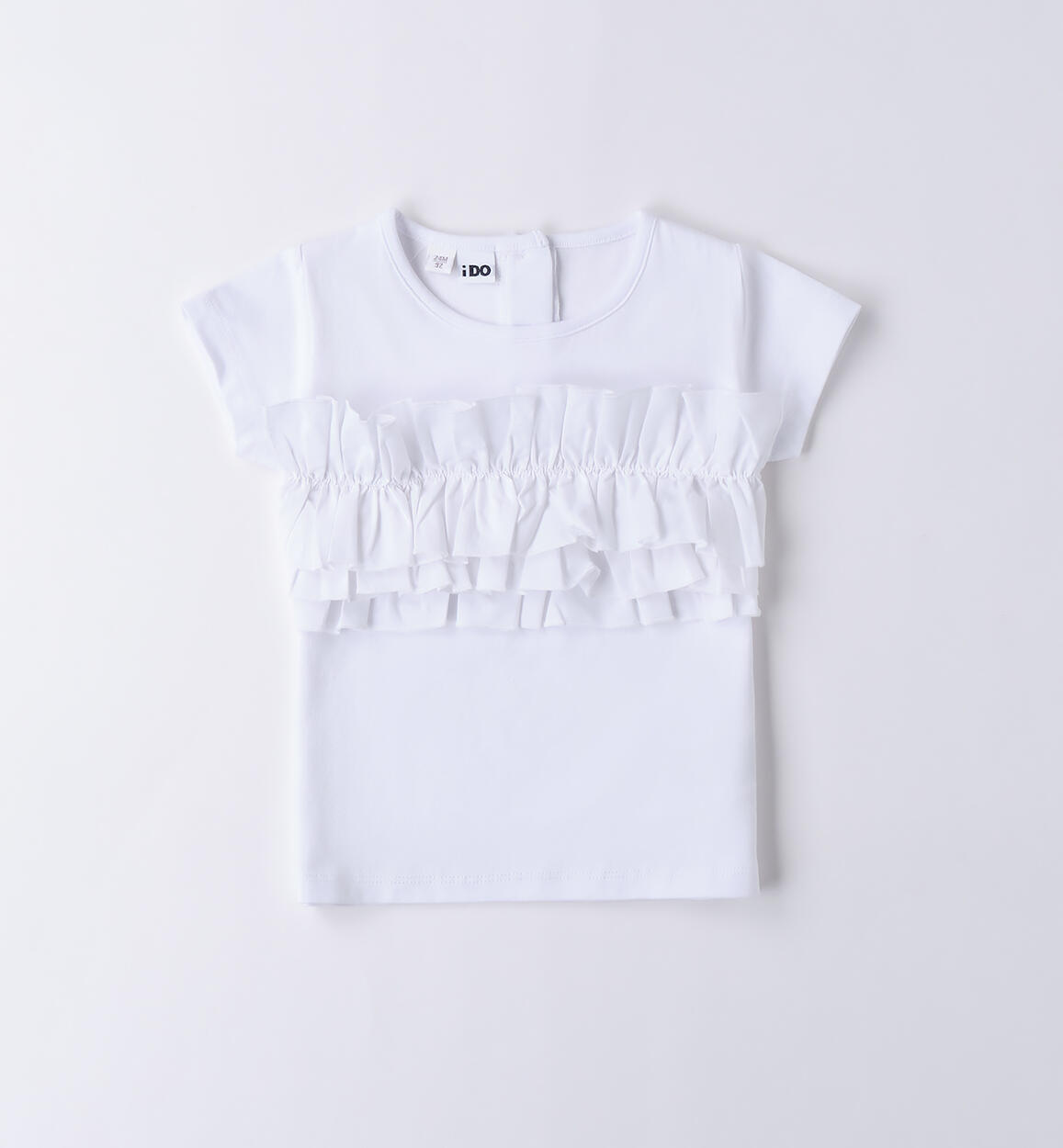 T-shirt da bambina iDO BIANCO iDO