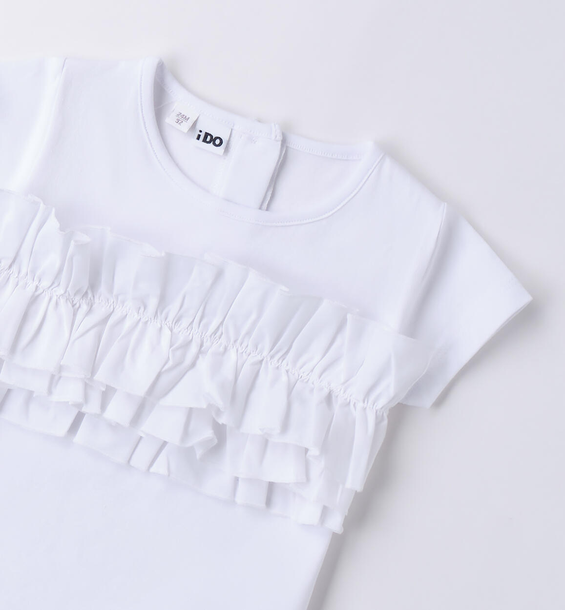 T-shirt da bambina iDO BIANCO-0113 - 1494B36800