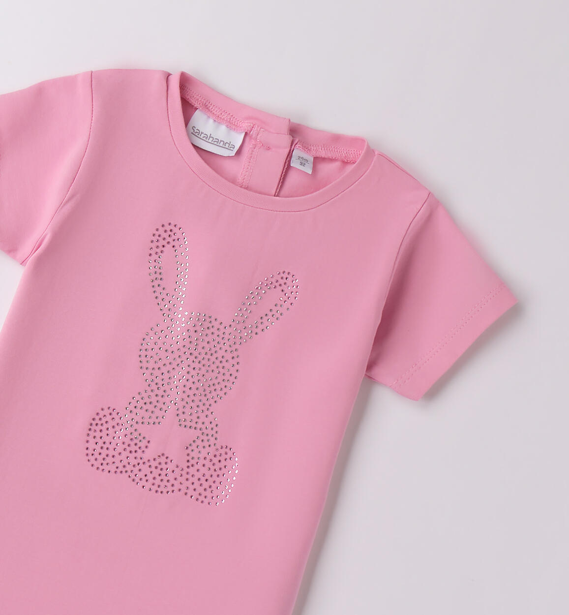 T-Shirt da bambina Sarabanda ROSA-2414 - 1490B25100