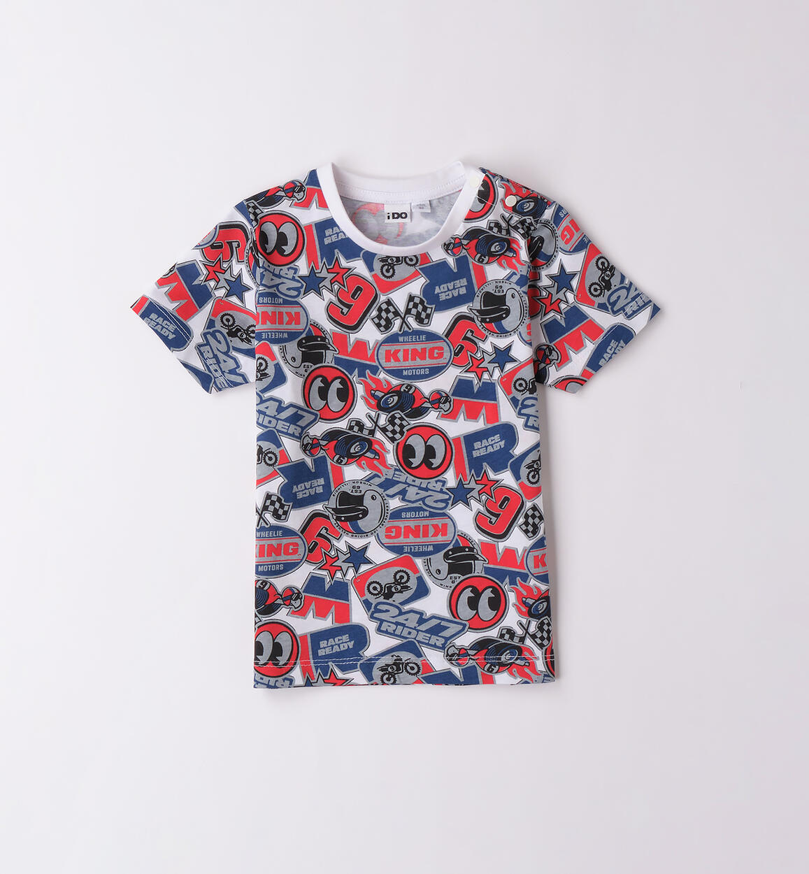 T-Shirt da bambino ROSSO iDO