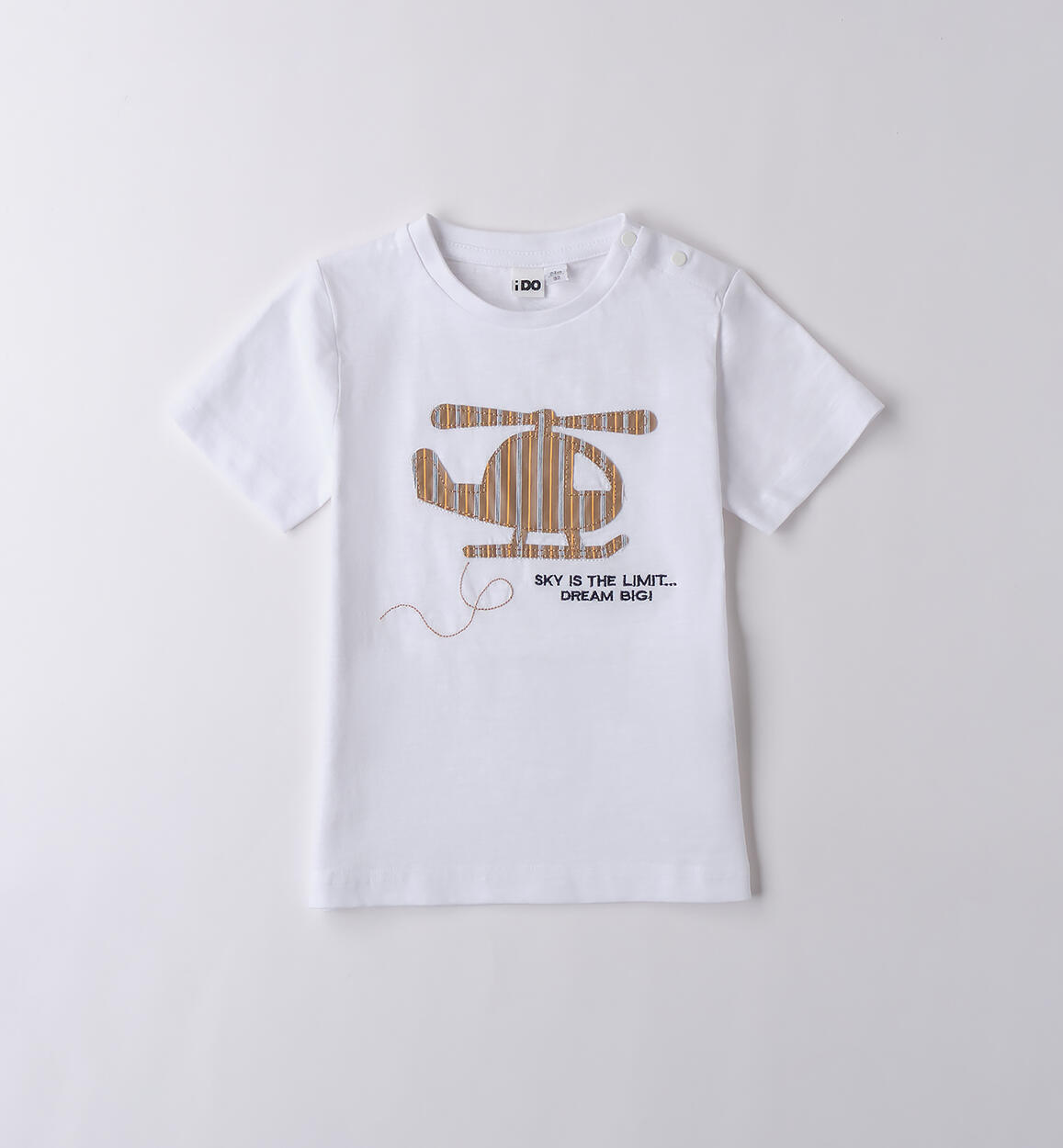 T-shirt da bambino iDO BIANCO iDO