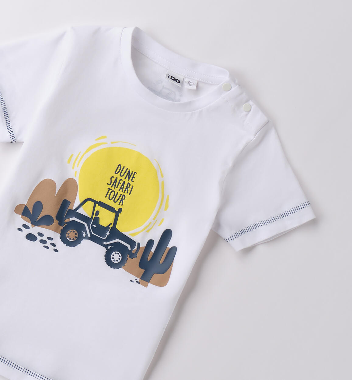 T-shirt da bambino iDO BIANCO-0113 - 1214B45200