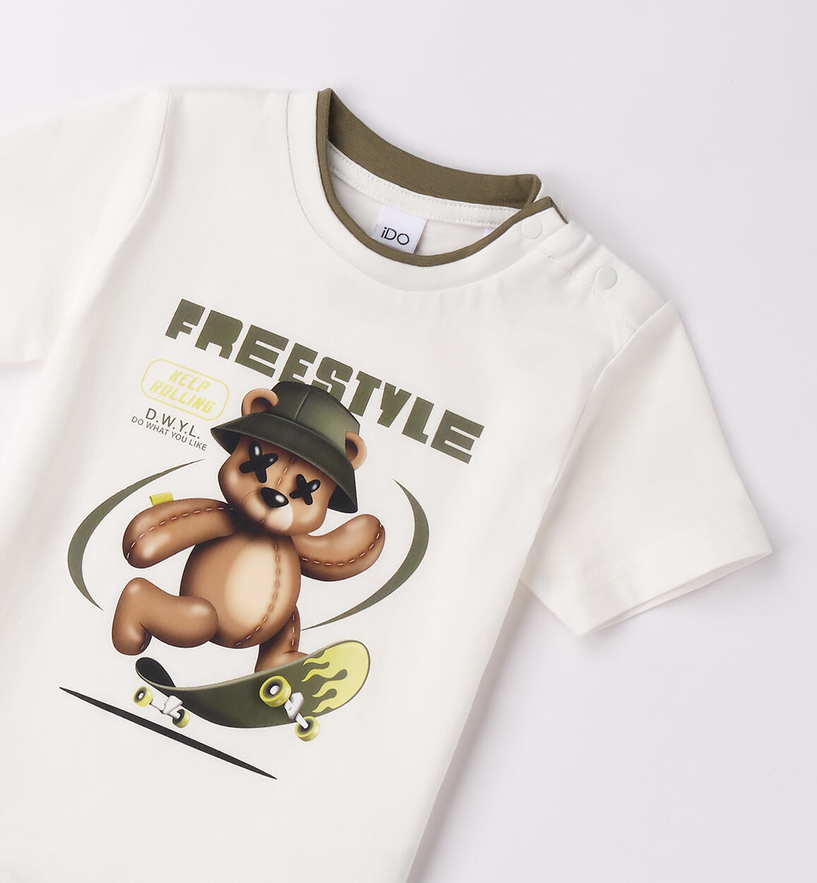 T-shirt da bambino PANNA-0112 - 1214F23100