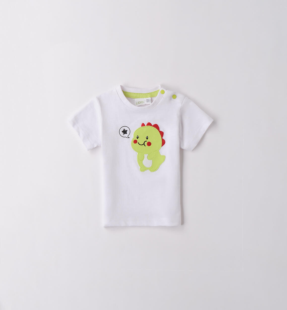 T-shirt da neonato BIANCO iDO