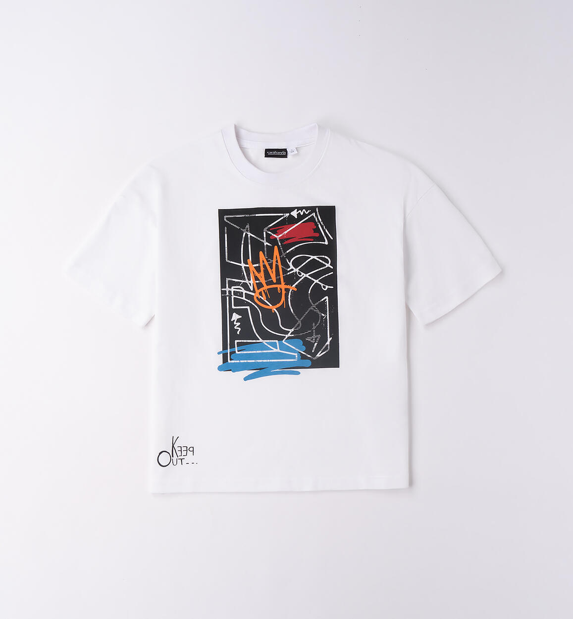 T-shirt da ragazzo BIANCO Sarabanda