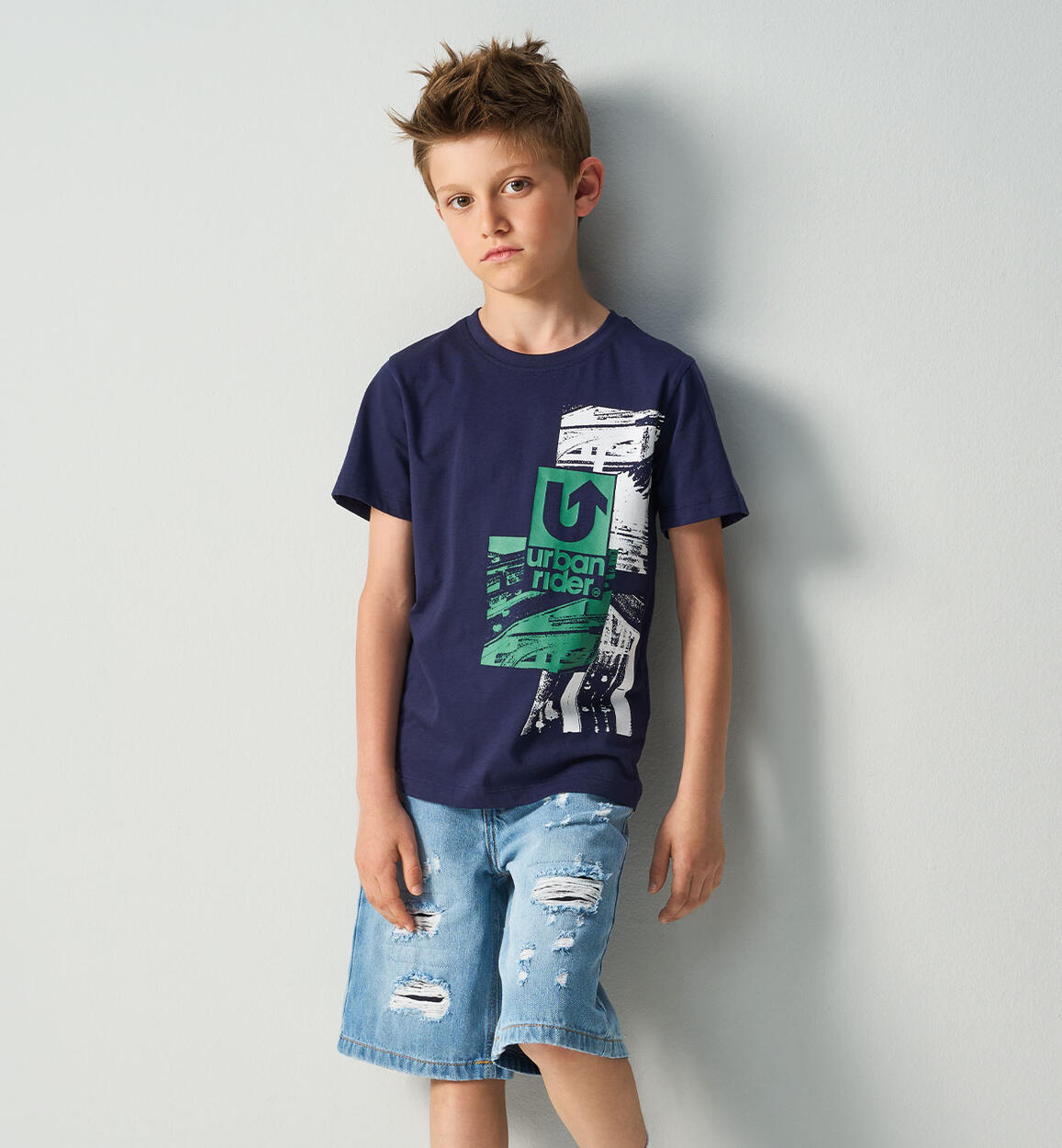 T-shirt da ragazzo iDO BLU iDO