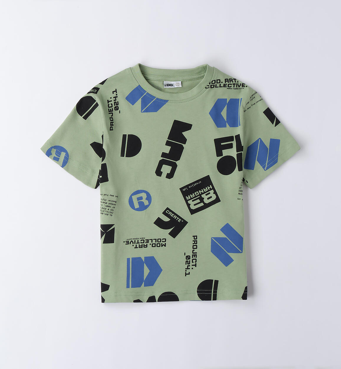 T-shirt da ragazzo iDO VERDE iDO