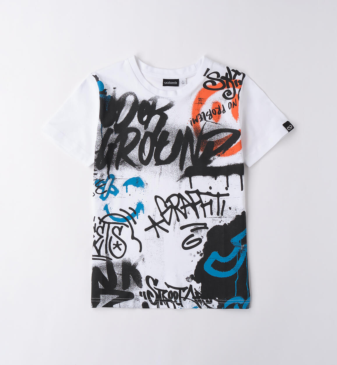 T Shirt da ragazzo Sarabanda BIANCO Sarabanda